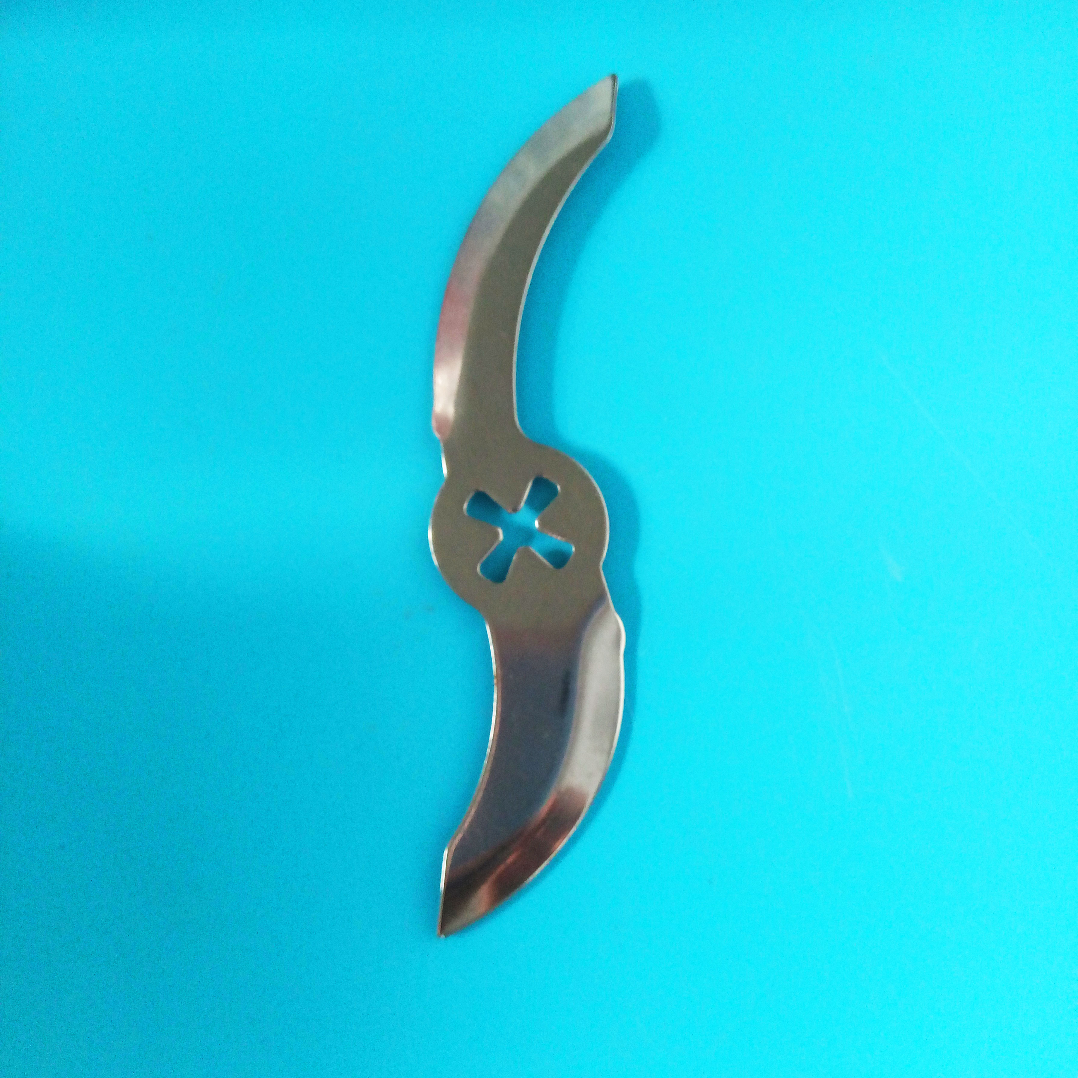 420不锈铁回旋刀片本色的钝化效果